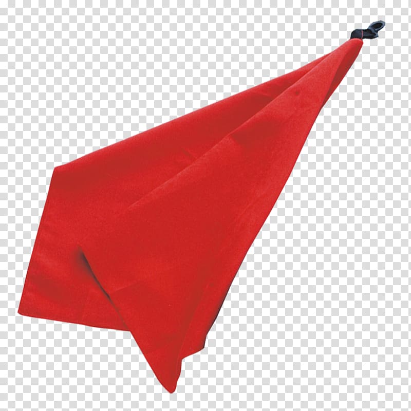 Triangle Flag, red Towel transparent background PNG clipart