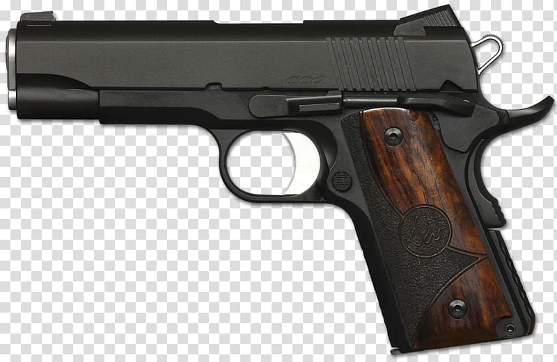 Dan Wesson Firearms Pistol .45 ACP Handgun, 25 caliber pistol transparent background PNG clipart