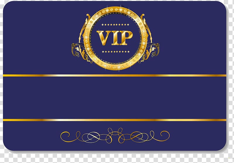 Credit card Label, VIP transparent background PNG clipart