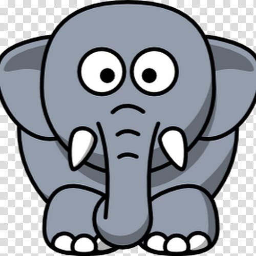 Elephantidae African elephant Elephant joke Hippopotamus , mouse transparent background PNG clipart