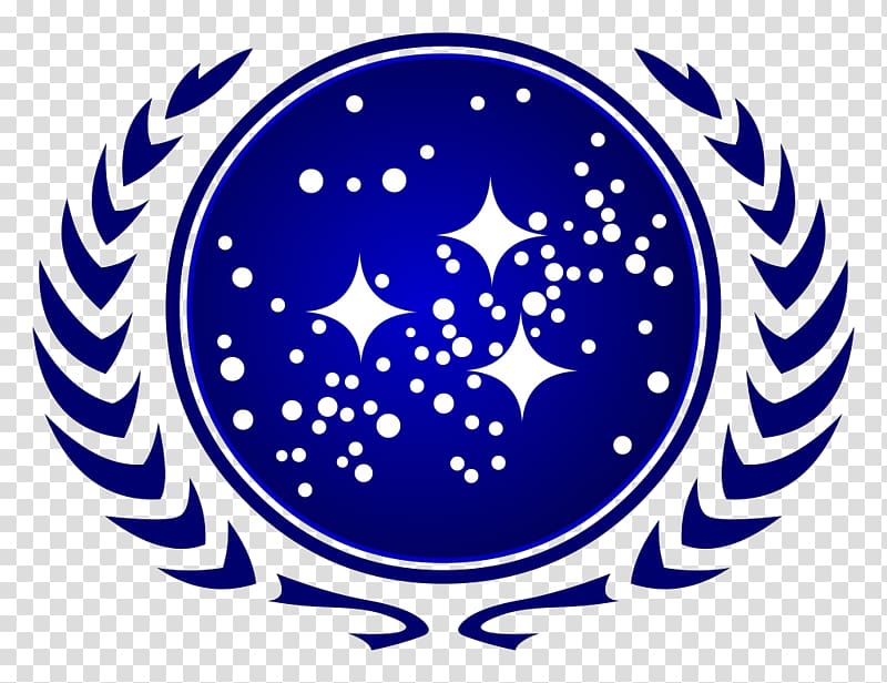 round star logo, United Federation of Planets Starfleet Star Trek Logo Klingon, others transparent background PNG clipart
