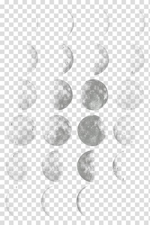 Lunar phase Moon Earth Laatste kwartier, moon and stars transparent background PNG clipart