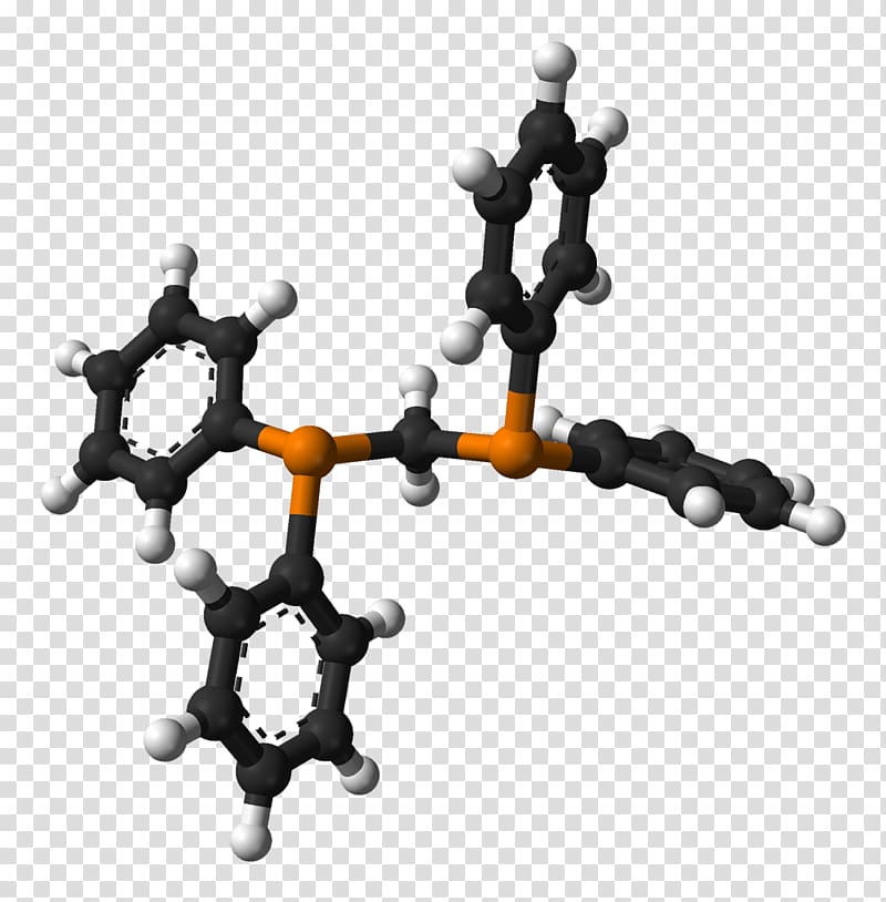 Bis(diphenylphosphino)methane Ligand Coordination complex Molecule 1,2-Bis(diphenylphosphino)ethane, bis transparent background PNG clipart