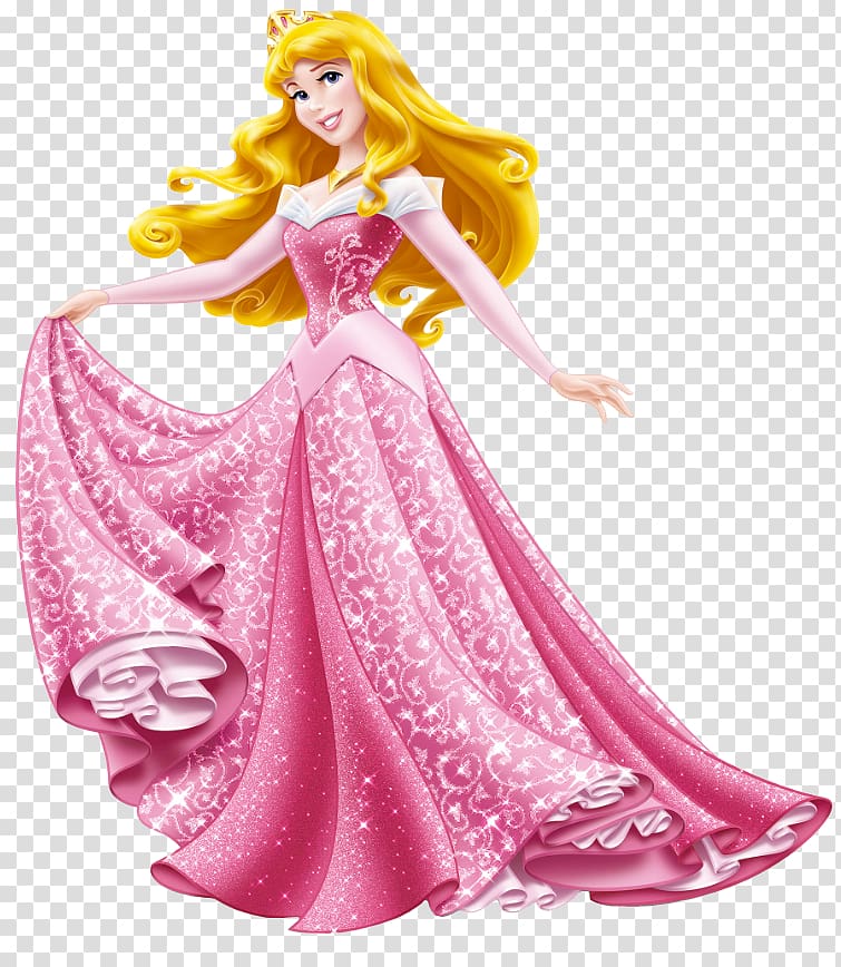 yellow hair princess illustration, Princess Aurora Princess Jasmine Belle Cinderella Rapunzel, sleeping beauty transparent background PNG clipart
