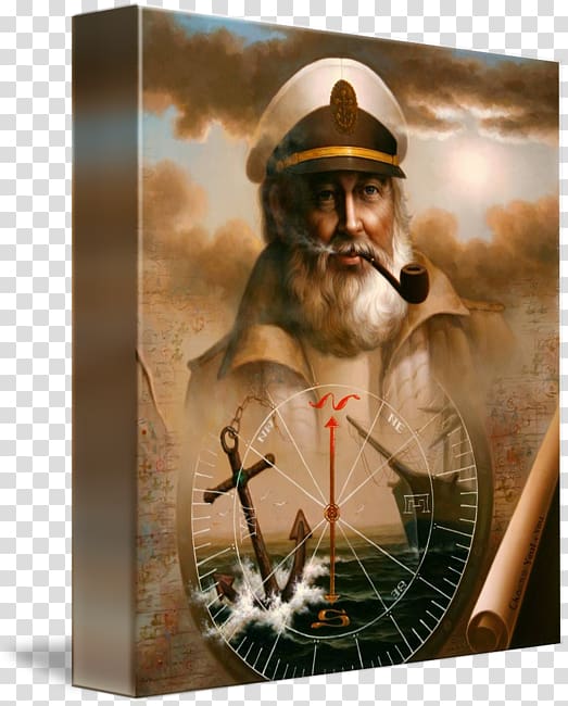Sea captain Sailor Marinheiros na umbanda Fisherman Painting, Sea Captain transparent background PNG clipart