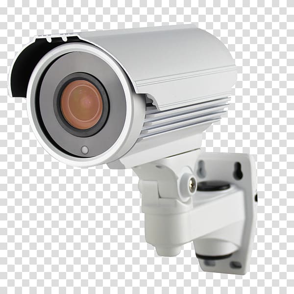 Analog High Definition Closed-circuit television Varifocal lens IP camera, Camera transparent background PNG clipart