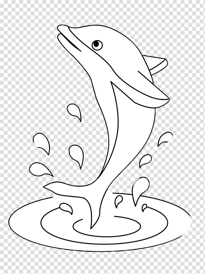 Short-beaked common dolphin Harbour porpoise Whale, dolphin,animal,lovely transparent background PNG clipart