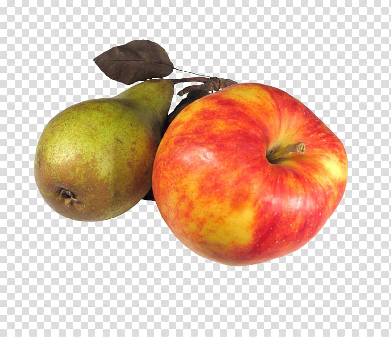 Apples Mespilus Amygdaloideae Pear, Apples and pears transparent background PNG clipart