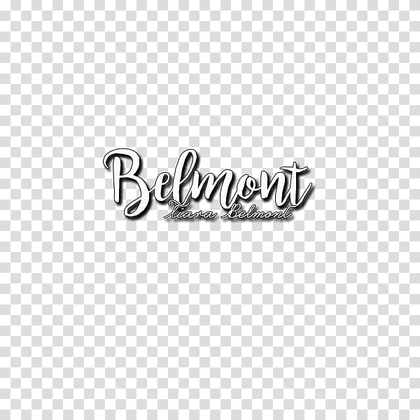 Logo Brand White Font, Belmont transparent background PNG clipart