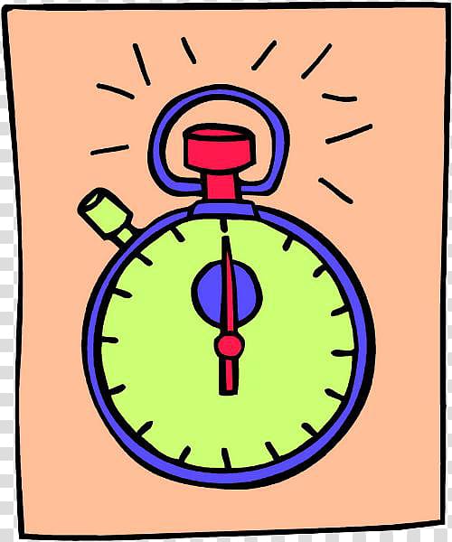 Cartoon Stopwatch, Cartoon alarm clock transparent background PNG clipart