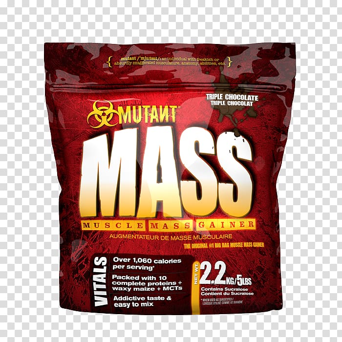 Dietary supplement Gainer Mass Mutant Bodybuilding supplement, others transparent background PNG clipart