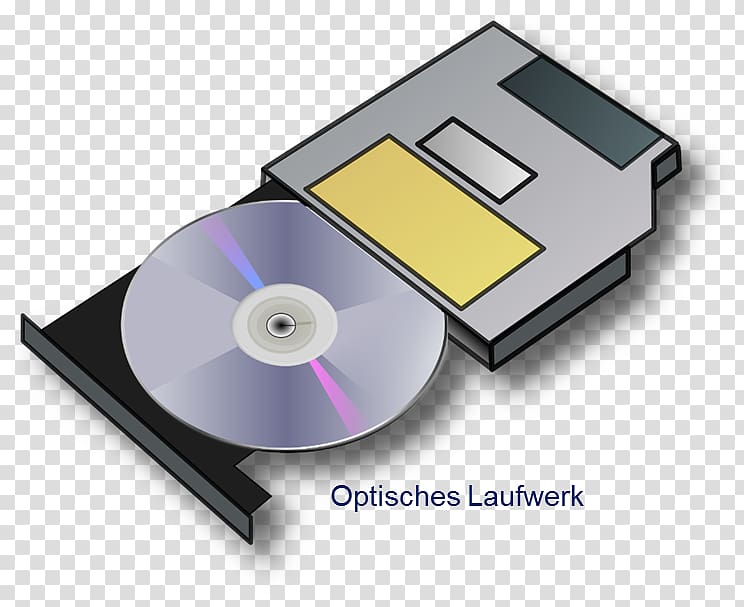 Optical Drives Compact disc Hard Drives Disk storage , working on computer transparent background PNG clipart
