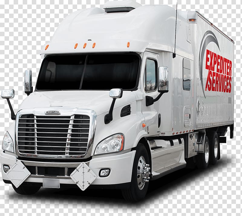 Car Semi-trailer truck Van Freightliner Trucks, truck transparent background PNG clipart