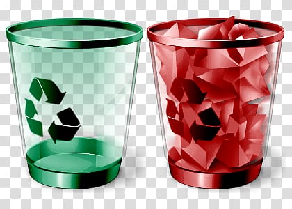 Recycle bin transparent background PNG clipart