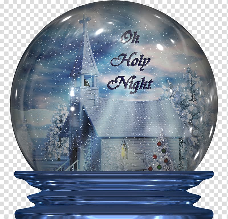 Christmas ornament Santa Claus Crystal ball Glass, crystal ball transparent background PNG clipart