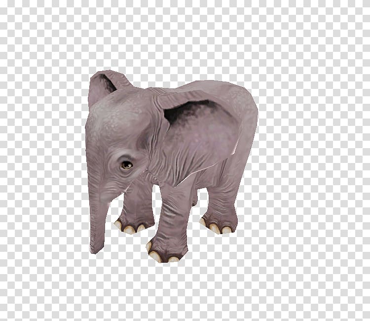 African elephant Zoo Tycoon 2: Extinct Animals Video game, baby elephant transparent background PNG clipart