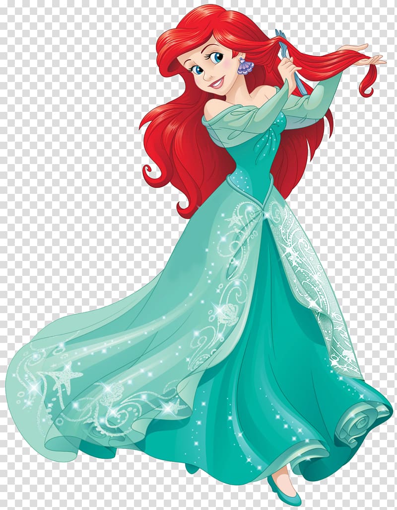 Ariel Rapunzel Belle Princess Aurora Snow White, Ariel transparent ...
