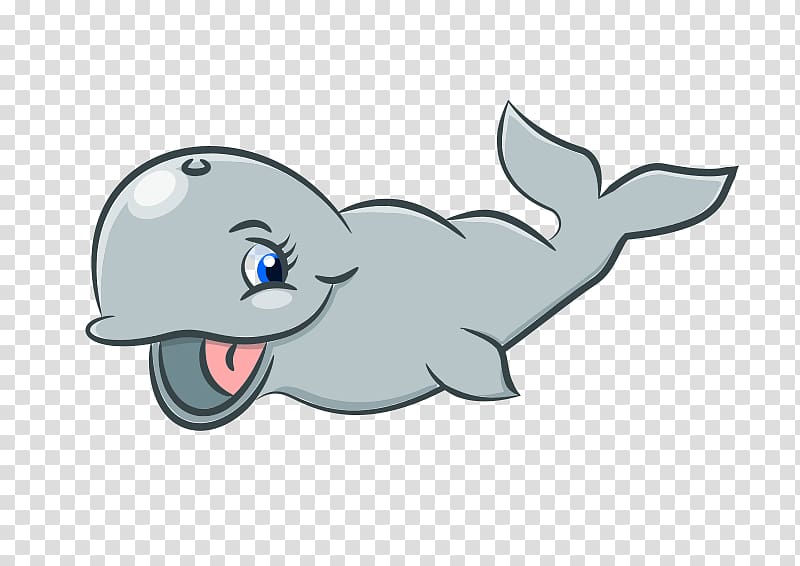 Deep sea creature Aquatic animal Marine life , cute whale transparent background PNG clipart