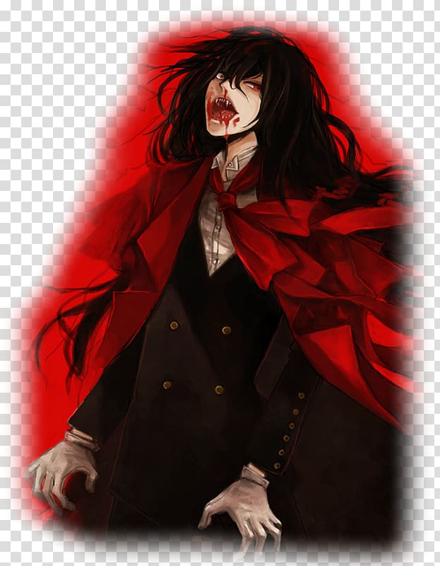 Alucard Hellsing Seras Victoria Anime Drawing, werewolf kill transparent background PNG clipart