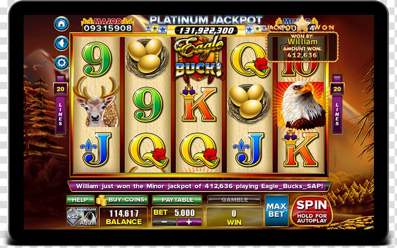 Slot machine Mystic Panda Slots PC game Video game, Paradise Casino transparent background PNG clipart