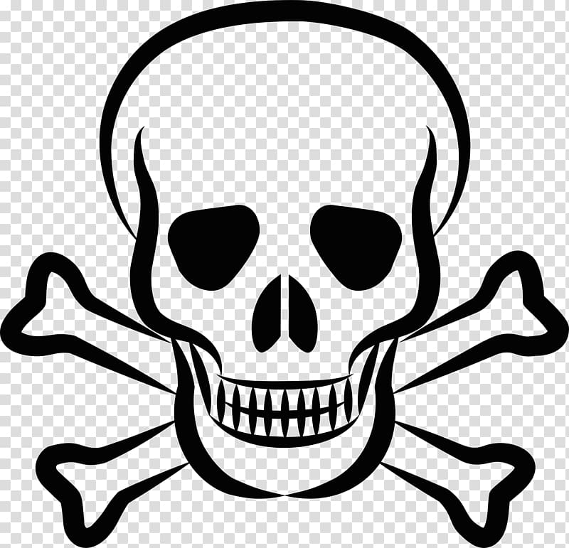 Skull and crossbones Skull and Bones , pirate transparent background PNG clipart