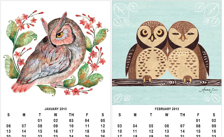Barn owl Calendar Bird Illustration, 9 December Calendar transparent background PNG clipart