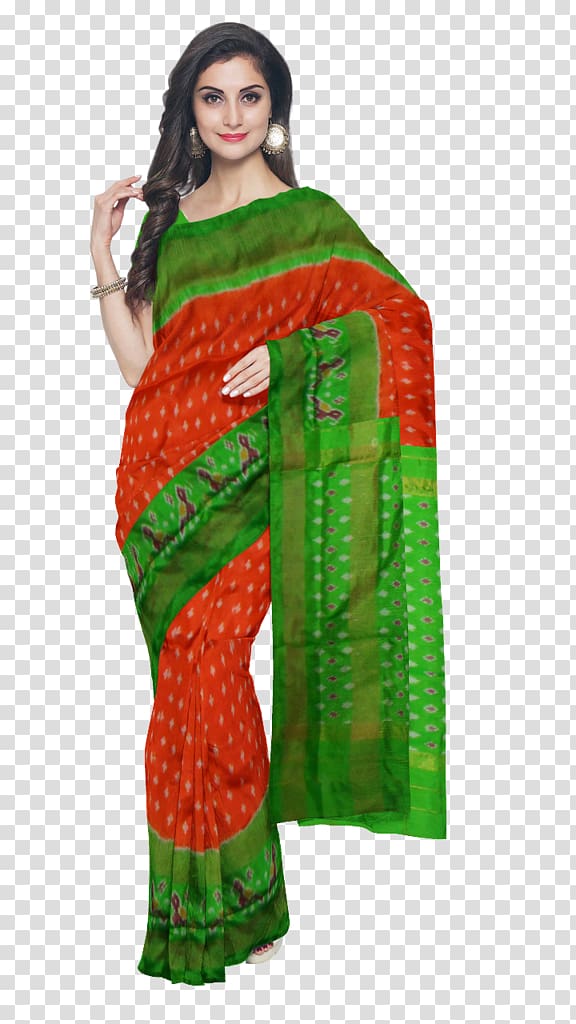 Sari Kancheepuram Silk Kanchi pattu sarees Tussar silk, handloom transparent background PNG clipart