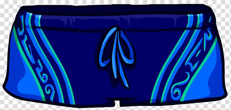 Club Penguin Trunks Swim briefs Boardshorts, Shorts transparent background PNG clipart