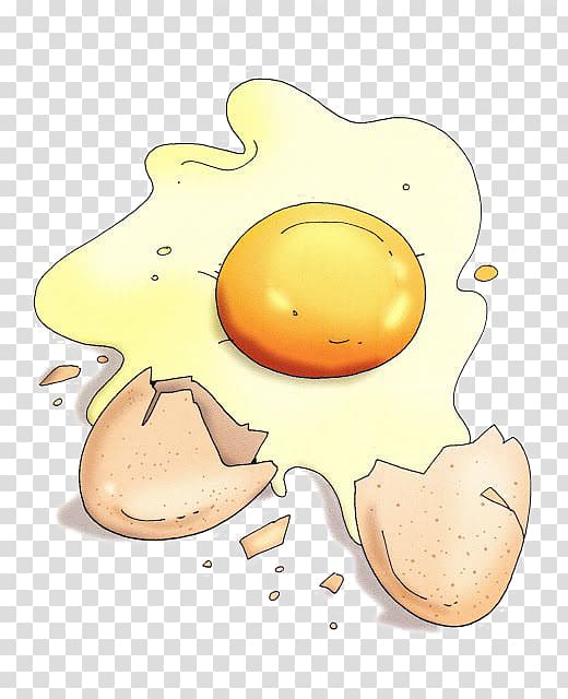 Bagel Egg Food Drawing , Cartoon egg transparent background PNG clipart