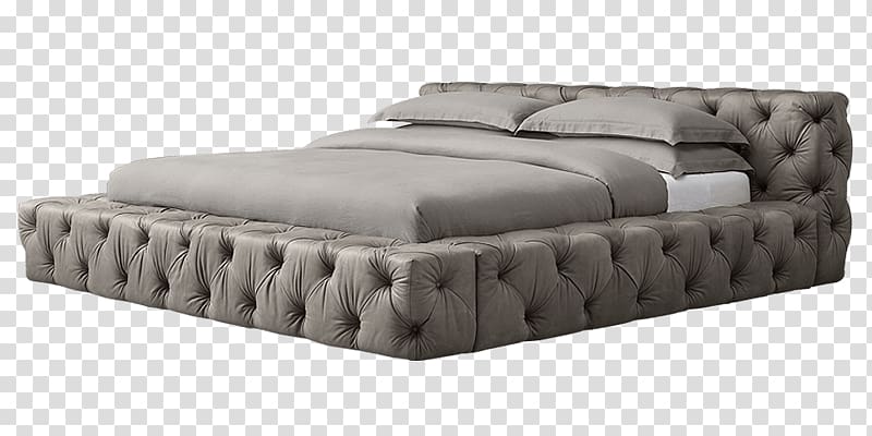 Bed frame Bed size Platform bed Mattress, King Size Bed transparent background PNG clipart