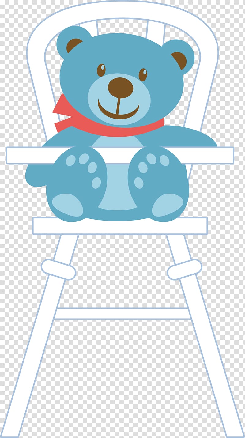 Bear Chair Toy, Bear sitting on a chair transparent background PNG clipart