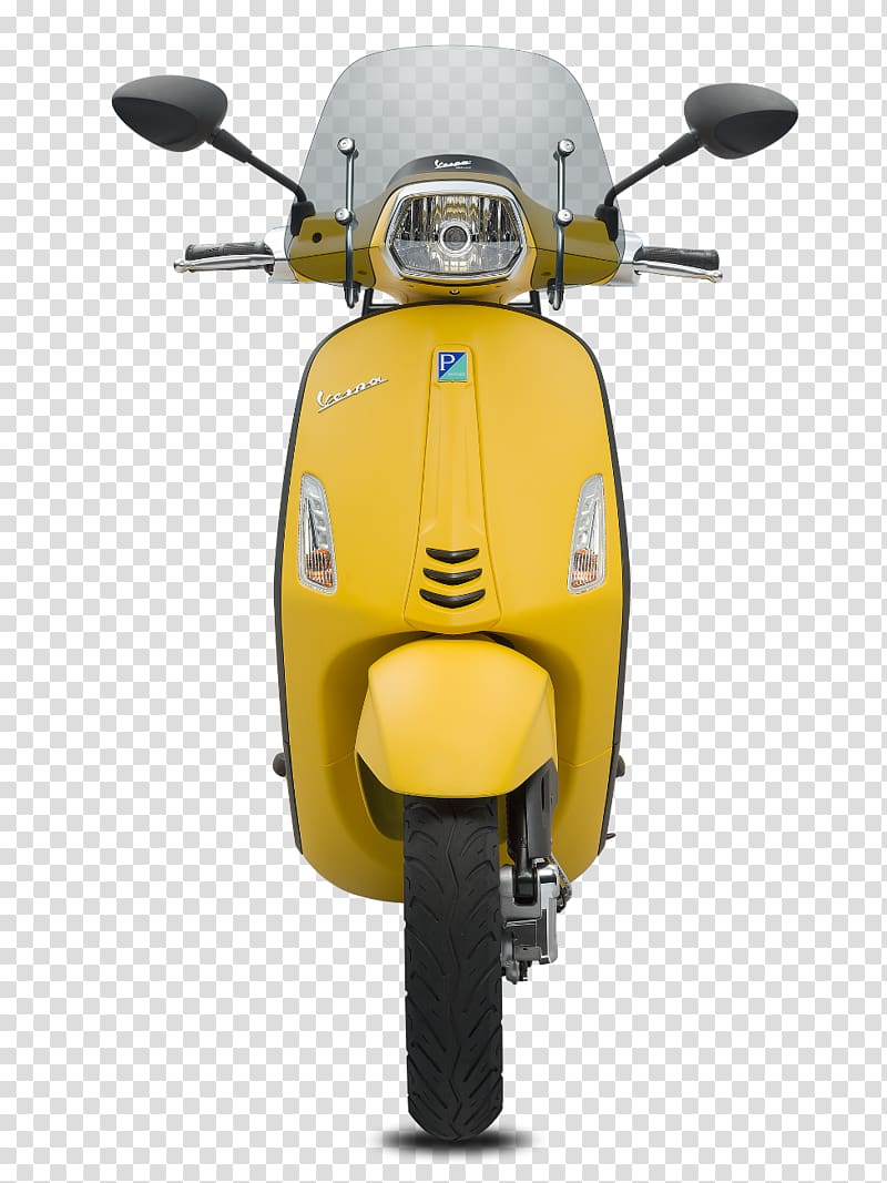 Vespa GTS Scooter Piaggio Car, scooter transparent background PNG clipart