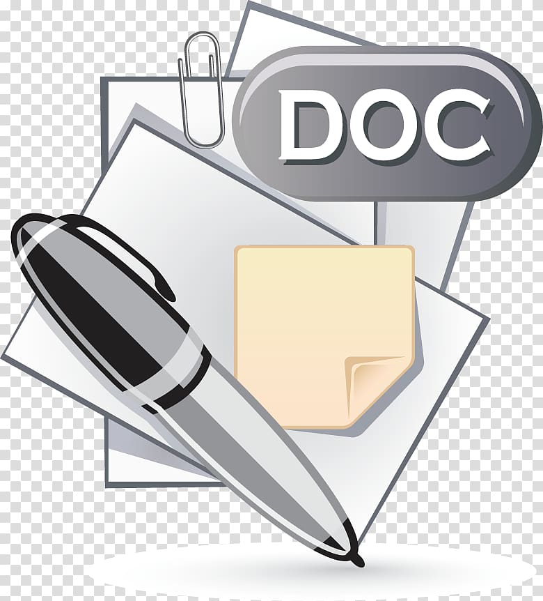 Document , PPT design creativity word file icon transparent background PNG clipart