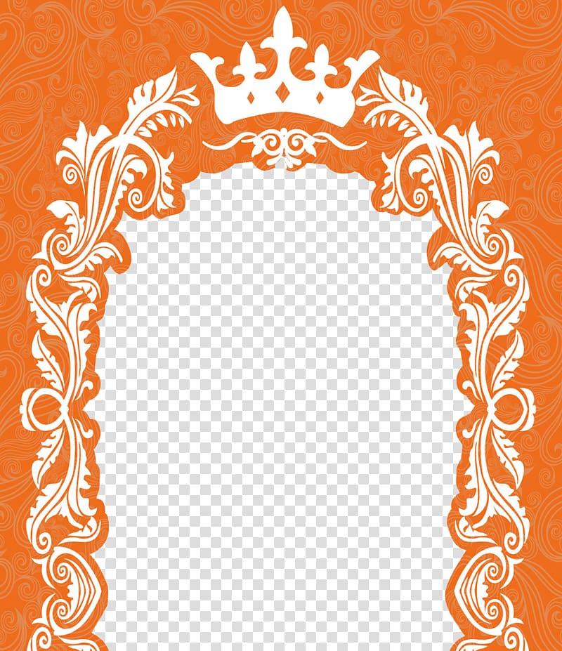 orange wedding flower door transparent background PNG clipart