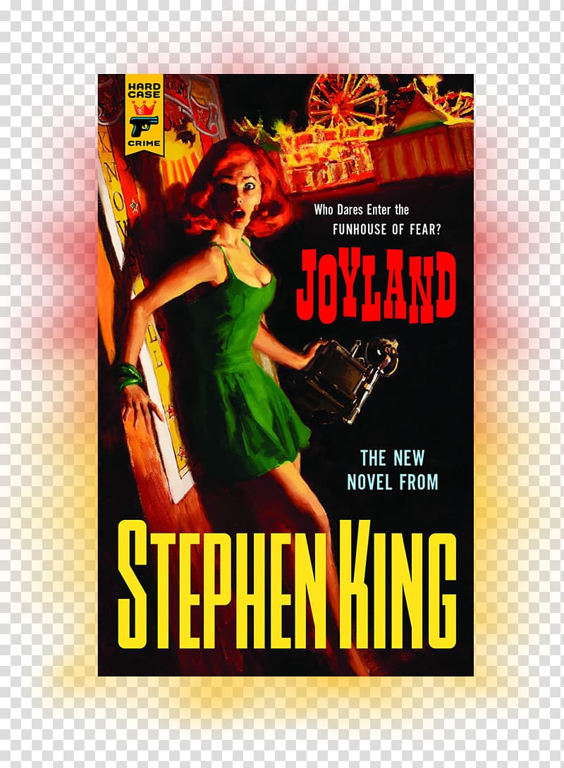 Joyland The Colorado Kid Paperback Hard Case Crime Pulp magazine, Stephen King transparent background PNG clipart