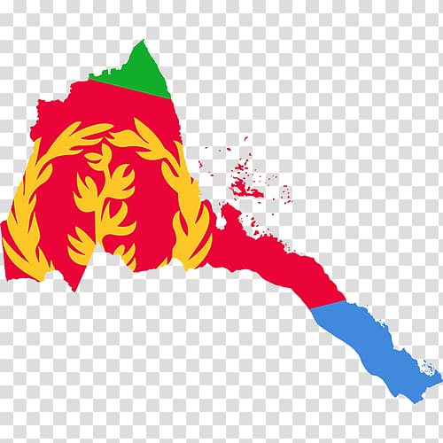 Flag of Eritrea Map graphics, map transparent background PNG clipart