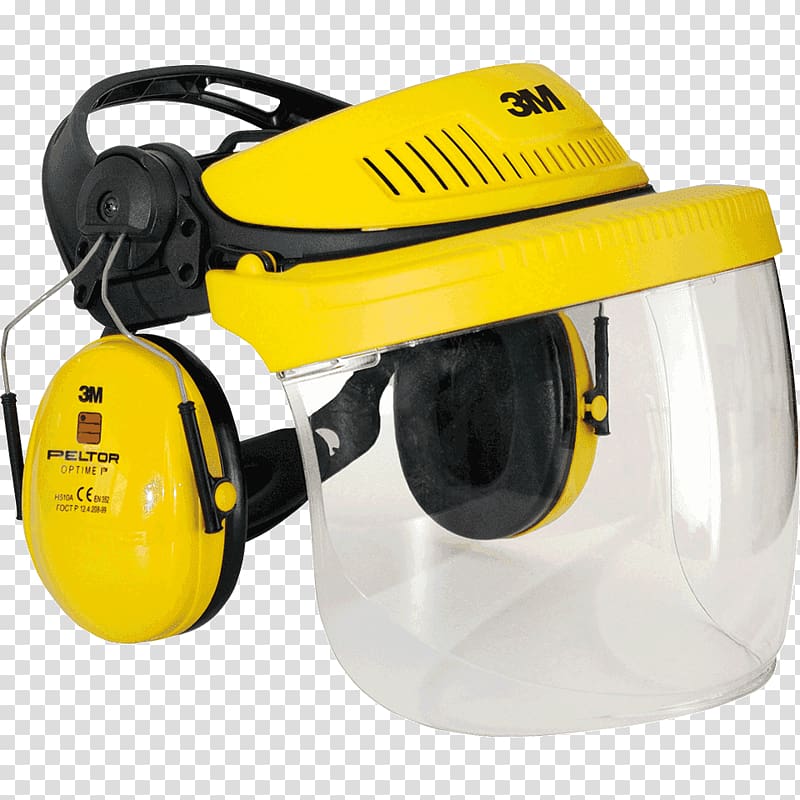 Earmuffs Hearing Personal protective equipment Peltor 3M, G500 transparent background PNG clipart