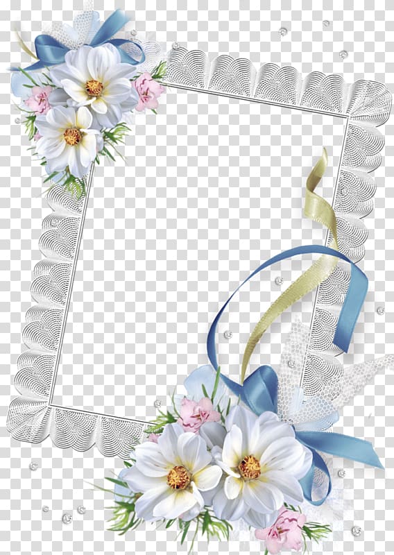 Frames Flower, Flower Framework transparent background PNG clipart