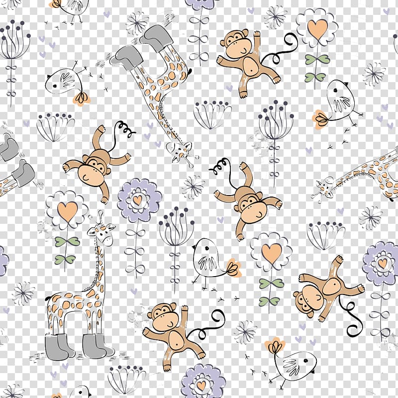 Drawing Cartoon Monkey , Monkey Background transparent background PNG clipart