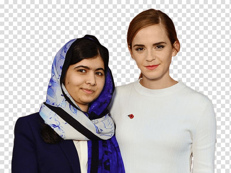 Malala Yousafzai Emma Watson He Named Me Malala Actor Harry Potter and the Philosopher's Stone, emma watson transparent background PNG clipart