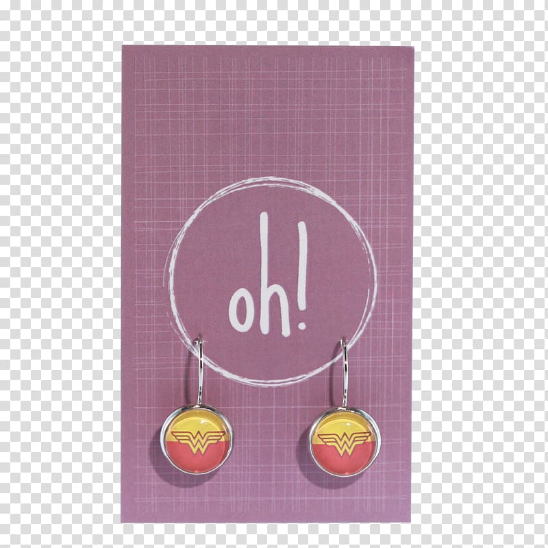 Earring Geek Glass French drop Nerd, Oh Wonder transparent background PNG clipart