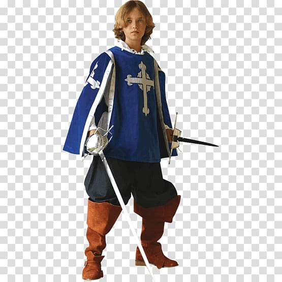 The Three Musketeers Tabard Costume Knight, Knight transparent background PNG clipart