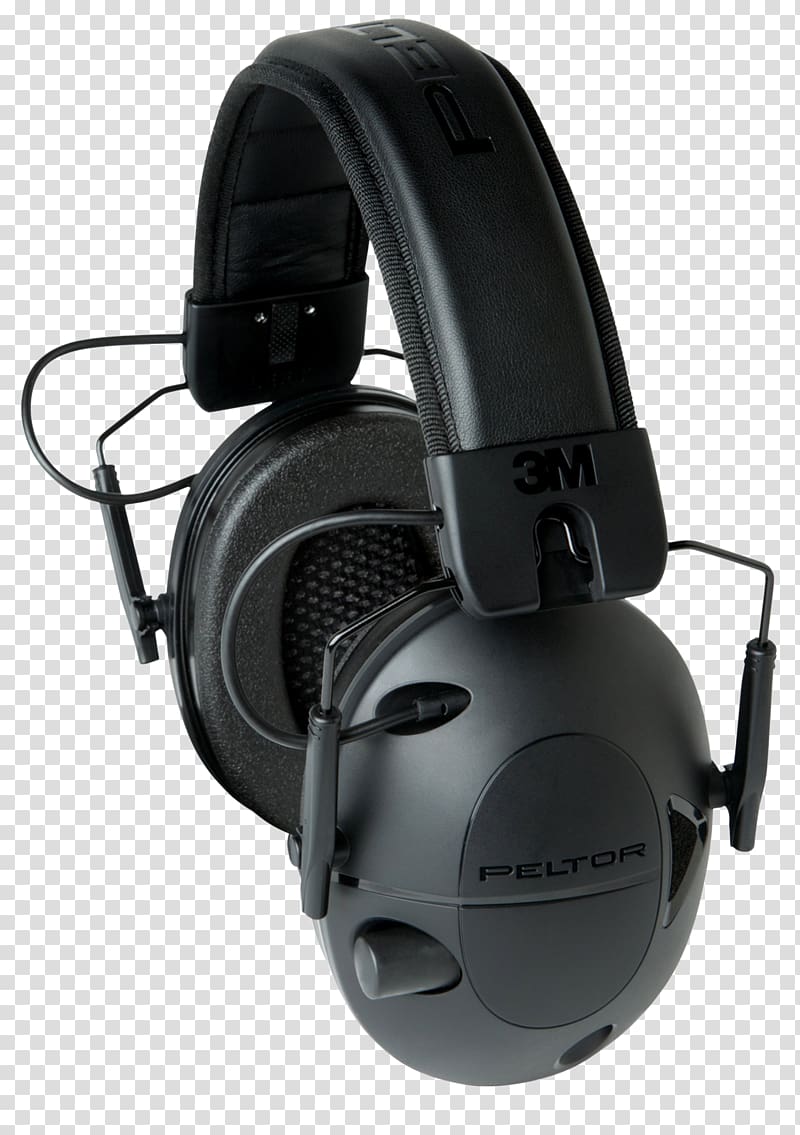 Earmuffs Peltor 3M Sound Earplug, shooting sport transparent background PNG clipart