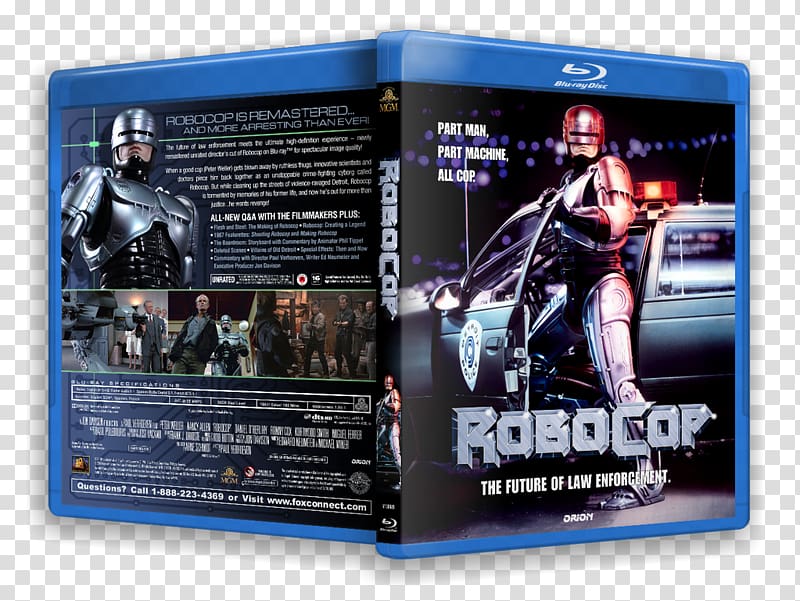 RoboCop Film poster Film poster Cyborg, robocop transparent background PNG clipart