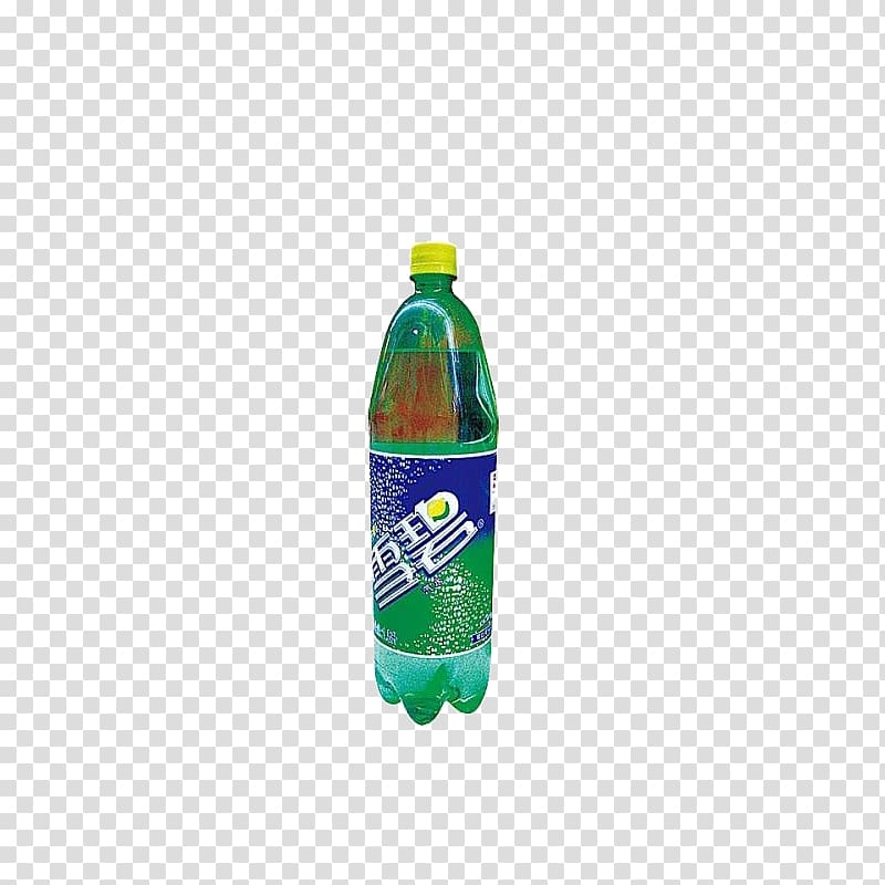 Soft drink Sprite Bottle, Sprite big bottle transparent background PNG clipart