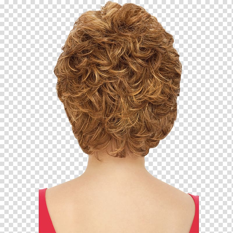 Wig Hair coloring Blond Brown hair Hairstyle, front wigs material transparent background PNG clipart