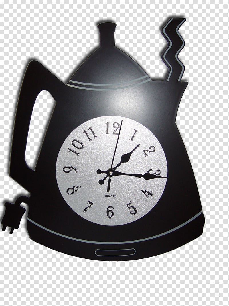 Alarm Clocks Kettle Pendulum clock Kitchen, clock transparent background PNG clipart