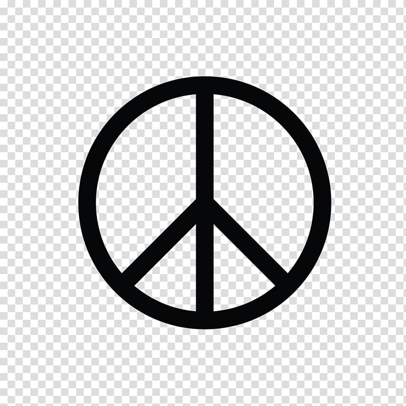 Peace symbols Hippie, Peace Sign Template transparent background PNG clipart