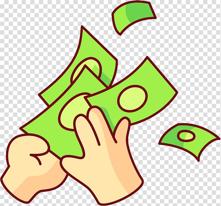 Google , Hands counting money hand-painted simple pen transparent background PNG clipart