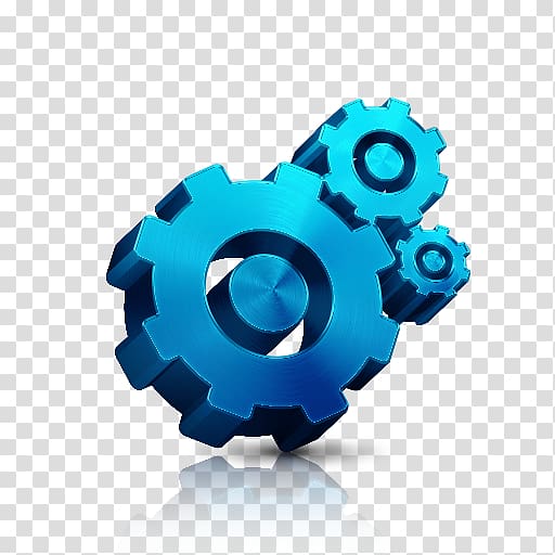blue mechanism illustration, Computer Icons Apple Icon format , Library Icon Settings transparent background PNG clipart